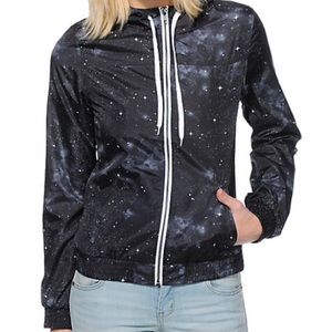 Zine Galaxy Windbreaker