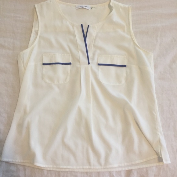 LIKE NEW Calvin Klein Tank Top Blouse