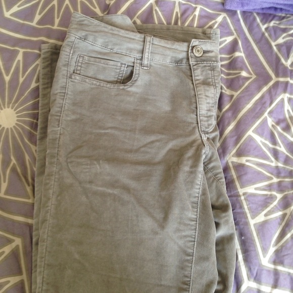 Gray American Eagle cords