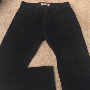 Men's black jean - Levi brand