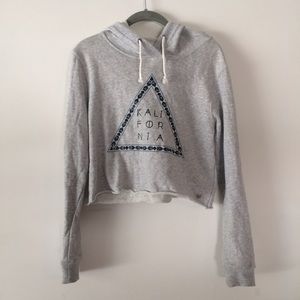 Cropped hoddie