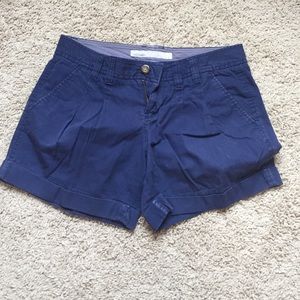 Blue shorts