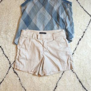Anthropologie Level 99 khaki shorts