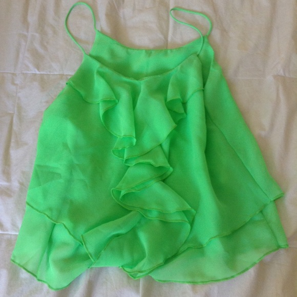 Bright Green SUMMER Tank Top! - Picture 3 of 3