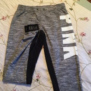 VS PINK leggings with "cuff"...