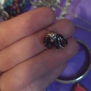 Kay jewlers elephant necklace