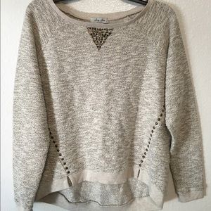 Lucky Brand Lucky Lotus Studded Sweater