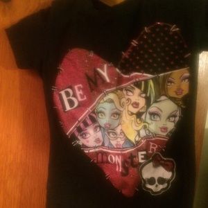Monster High Girls Tee Size 6X