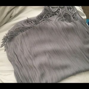 Silver scarf