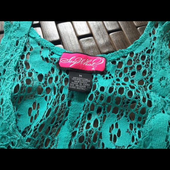 Turquoise Tank Top - Picture 4 of 4