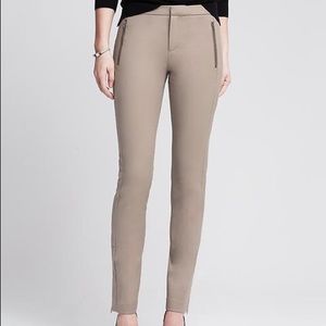 Banana Republic Addison Pants with Zippers