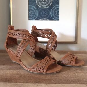 Madden Girl strap wedge sandal