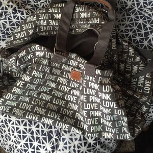 Victoria secret pink travel bag