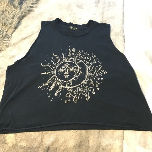 Black muscle tank - John Galt