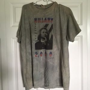 *~*VINTAGE*~* Hillary for President 2000 t shirt