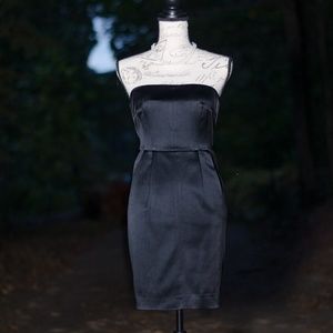 Black strapless Express Dress