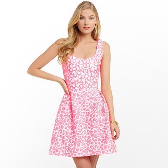 Lilly Pulitzer Joslin Dress in Fiesta Pink