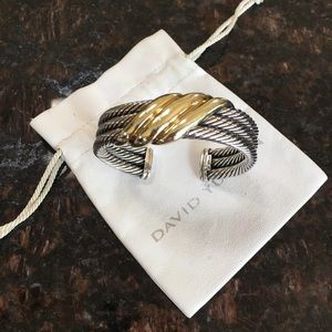 David Yurman Cable Crossover bracelet.