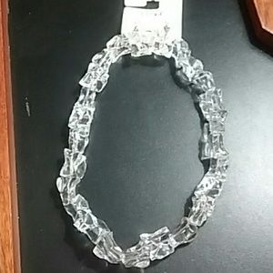 Acrylic crystal necklace