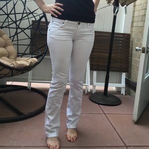 Hudson white jeans