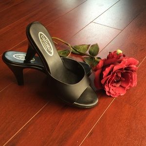 Callisto Black Sandals