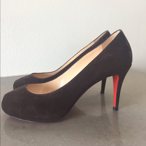 Christian Louboutin peep toe heels - Picture 2 of 5