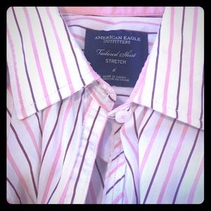 Long sleeved button down American Eagle shirt