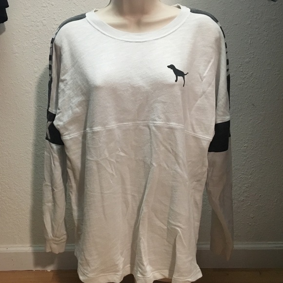 White PINK shirt