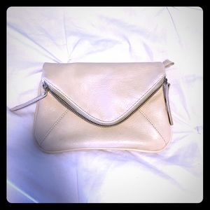 Beige clutch