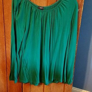 Crew Neck long sleeve dressy t-shirt from Talbots