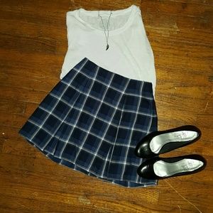 Bethany Mota Plaid Skirt