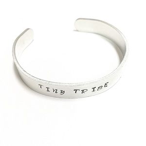 Tiny Tribe Hand Stamped Bracelet