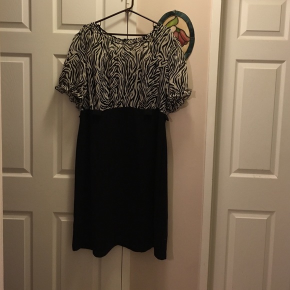 Black & white dress