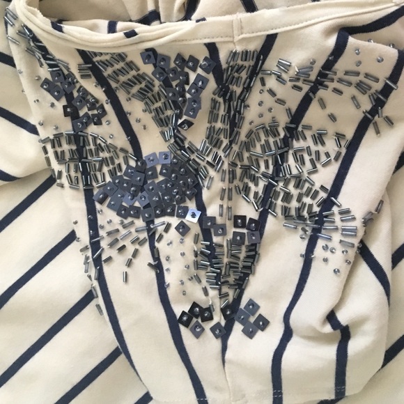 Knee length Shirt Dress Bodycon / sequence detail - Picture 3 of 3
