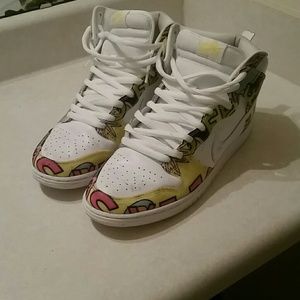 Nike Dunks High Del La Soul Customs