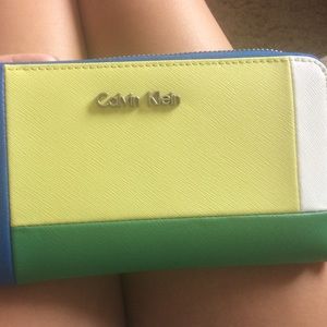 Calvin Klein wristlet wallet