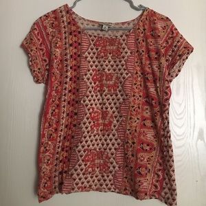 Lucky Brand Elephant Top