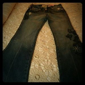 7 For All Mankind Embellished Jeans