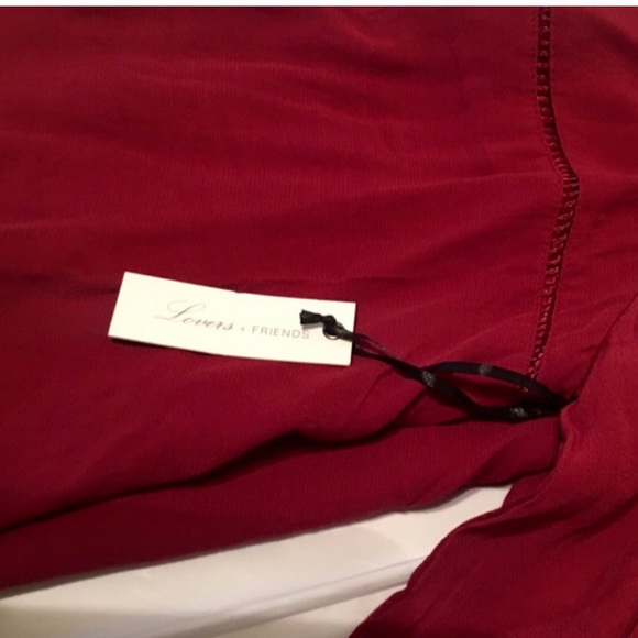 NWT  Lovers & Friends Cold Shoulder Blouse - Picture 3 of 4