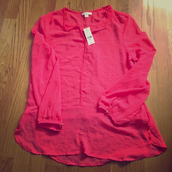 New York & Co Textured Blouse