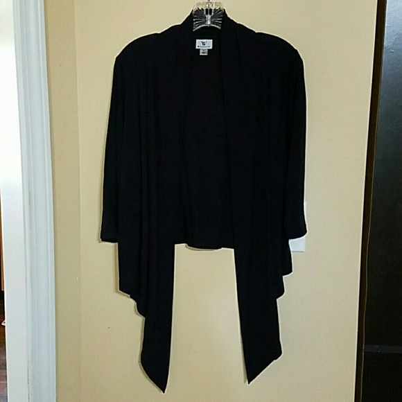 Black cardigan