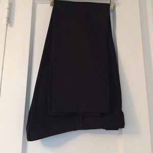 Banana Republic black Emerson chinos. 35x32