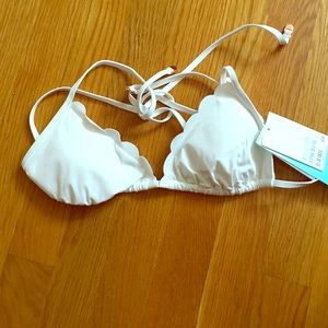 Scalloped Bikiki Top