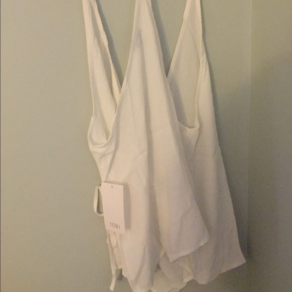 Wrap tie tank top - Picture 3 of 3