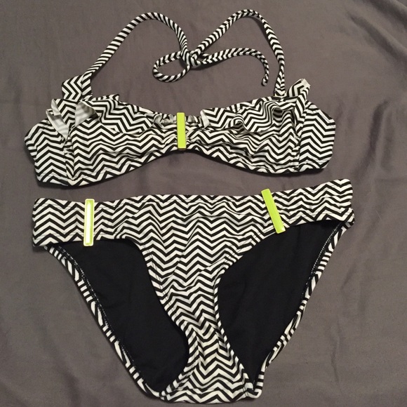 Two piece swim suit