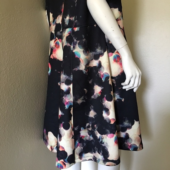 Ava & Viv Multi Print Plus Size Dress #098 - Picture 3 of 4