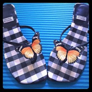 Butterfly sandals