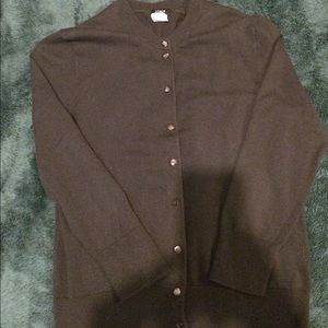 J. Crew Jackie dark grey cardigan🐰🐰