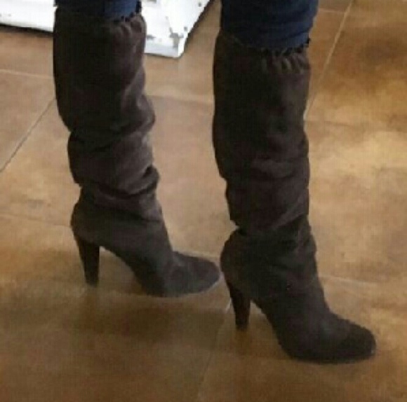 Michael Kors Brown Suede Boots