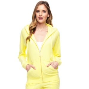 Juicy Couture Terry Jacket - Yellow